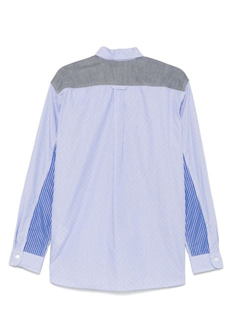 Multicolored panelled shirt Junya watanabe - men JUNYA WATANABE | WOB0131